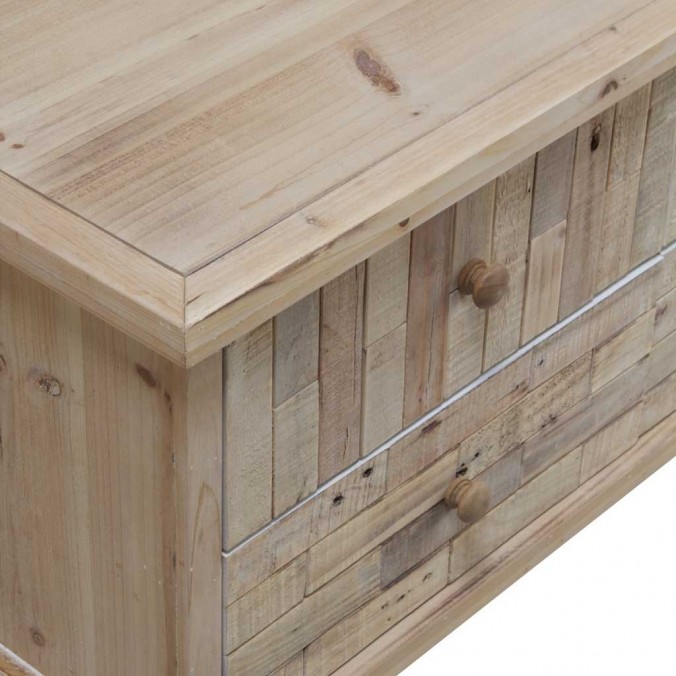 Consola estilo vintage 85x40x85h madera reciclada