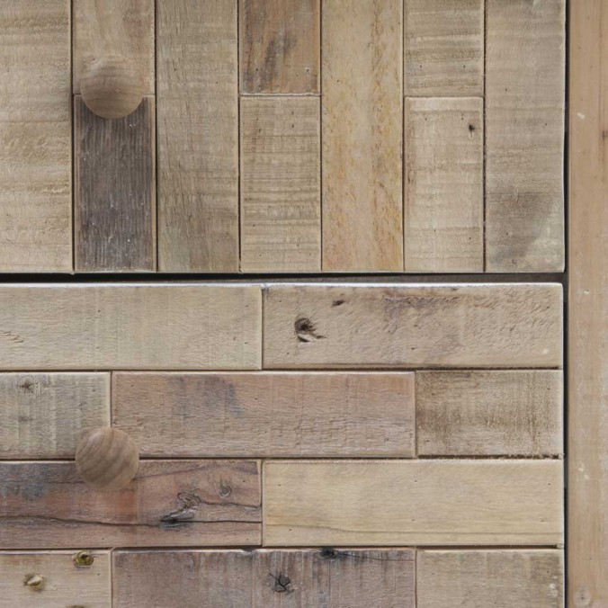 Consola estilo vintage 85x40x85h madera reciclada