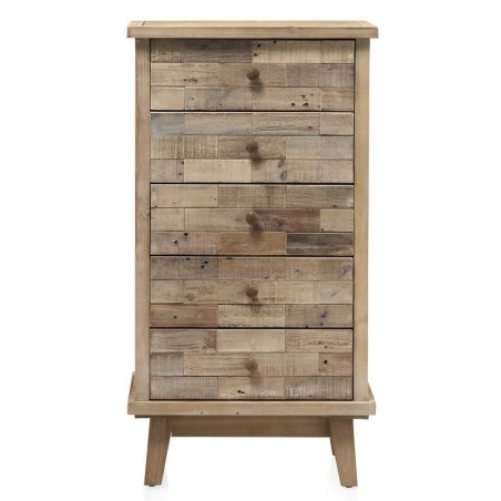 Sinfonier estilo vintage 50x30x93h madera reciclada