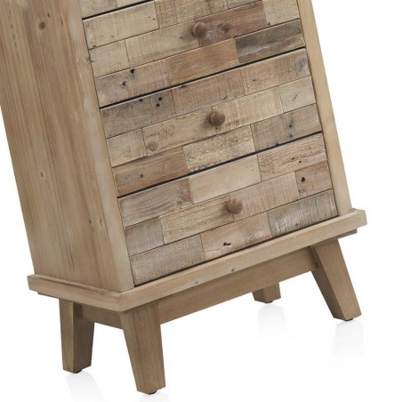 Sinfonier estilo vintage 50x30x93h madera reciclada