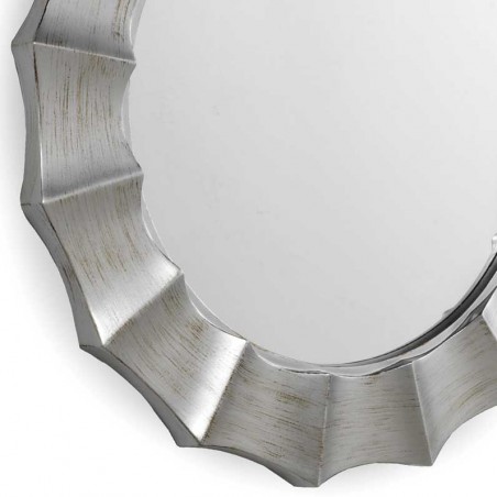 Espejo diseño con marco redondo 105x5,4cm