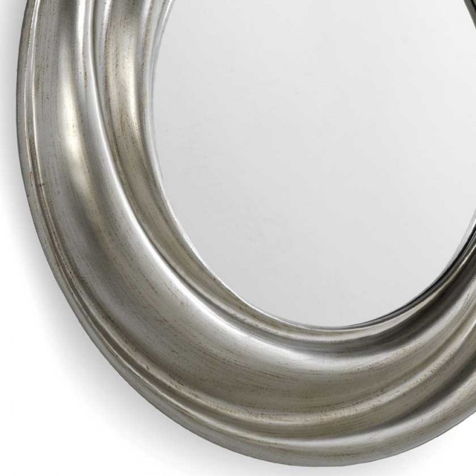 Espejo diseño con marco redondo 93x5,4cm