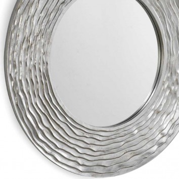 Espejo diseño con marco redondo 100x4cm 2