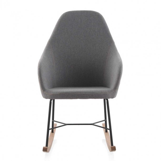 Mecedora vintage con patines madera 62x84x101h Mecedora vintage con patines madera 62x84x101h