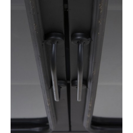 Mini vitrina de estilo industrial 60x35x93h