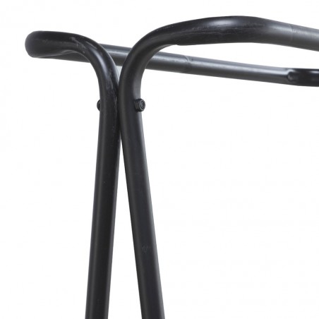 Perchero de pie con balda estilo industrial 61x41x174h