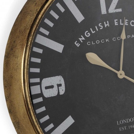 Reloj pared 80cm de estilo retro