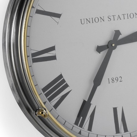 Reloj pared 54cm de estilo vintage