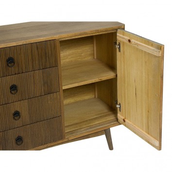 Aparador vintage madera de teka - 150x40x87h 2