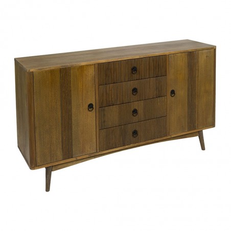 Aparador vintage madera de teka - 150x40x87h
