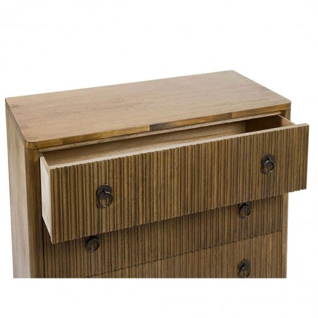 Cómoda estilo vintage madeta teka - 82x40x81,5h