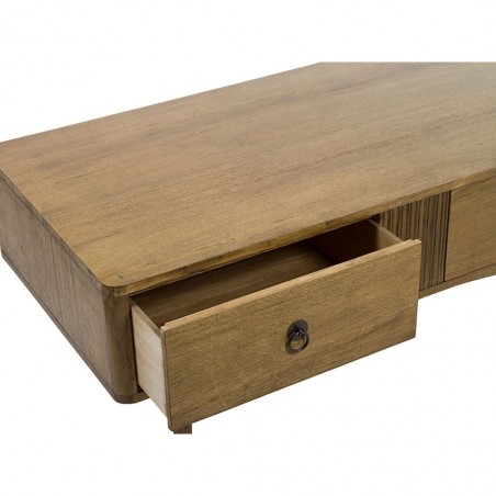 Mesa centro estilo vintage madera de teka - 120x60x44h