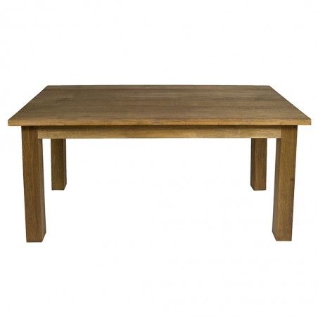 Mesa comedor estilo rústico madera de teca - 180x90x78h