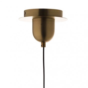 Lámpara colgante Sonata bronce 15cm 2