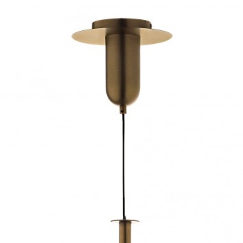 Lámpara colgante Sonata bronce 22cm 2