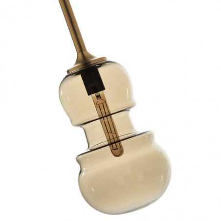 Lámpara colgante Sonata bronce 22cm