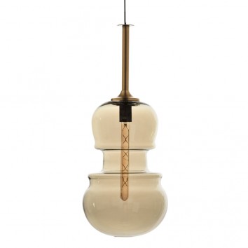 Lámpara colgante Sonata bronce 29cm