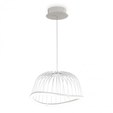Lámpara techo LED serie CELESTE blanco 41cm
