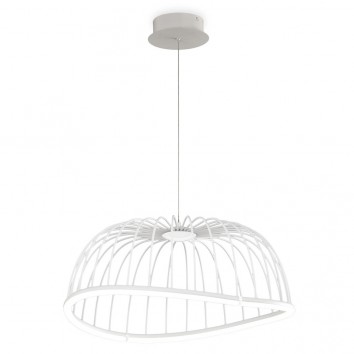 Lámpara techo LED serie CELESTE blanco 61cm