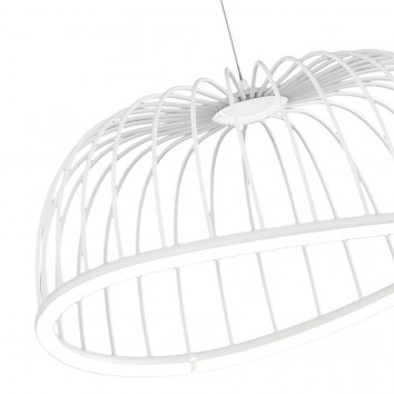 Lámpara techo LED serie CELESTE blanco 61cm 2