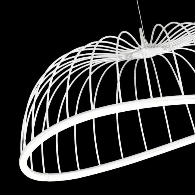 Lámpara techo LED serie CELESTE blanco 81cm