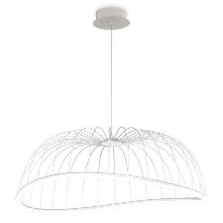 Lámpara techo LED serie CELESTE blanco 81cm