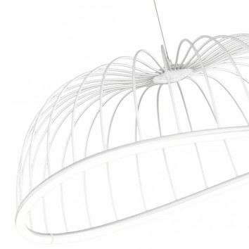 Lámpara techo LED serie CELESTE blanco 81cm 2