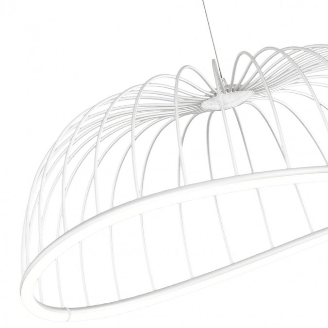 Lámpara techo LED serie CELESTE blanco 81cm