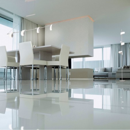 Lámpara pie de salón LED Tsunami