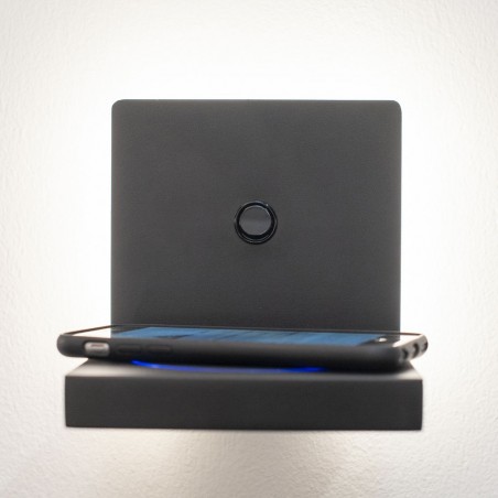 Aplique pared LED con cargador movil inducción