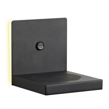 Aplique pared LED con cargador movil inducción