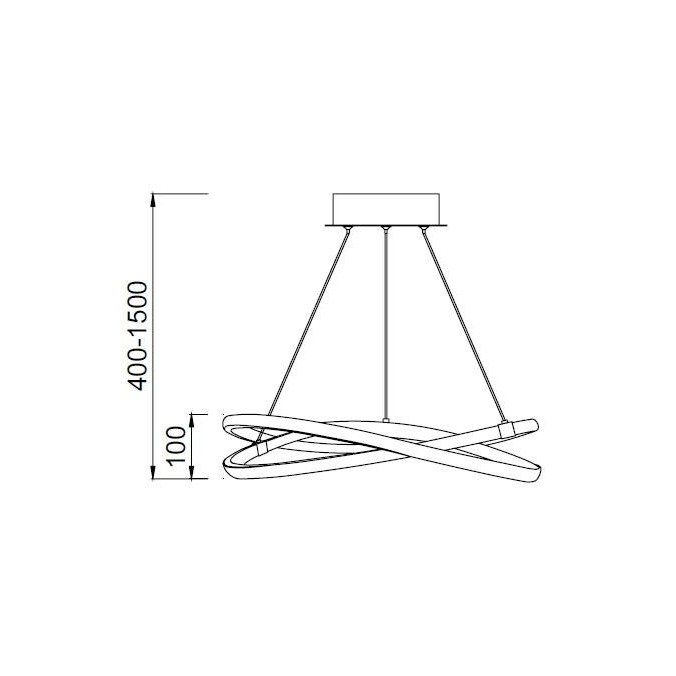 Lámpara techo led nur 