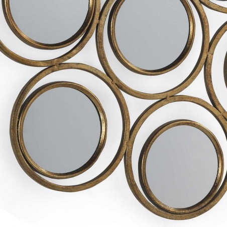 Espejo múltiple estilo Art decó - 59x87x3