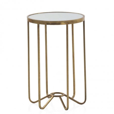 Mesa auxiliar superficie espejo 39x60h