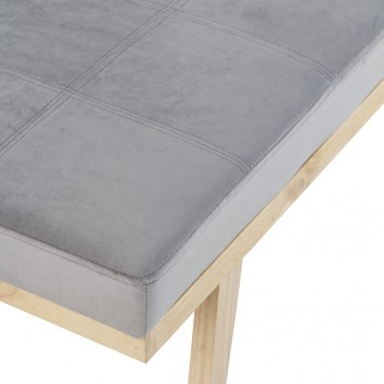 Banco estilo nórdico madera pino 122x45x41h 2