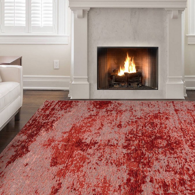 Alfombra ANTIK MEDALLION RED - varios tamaños