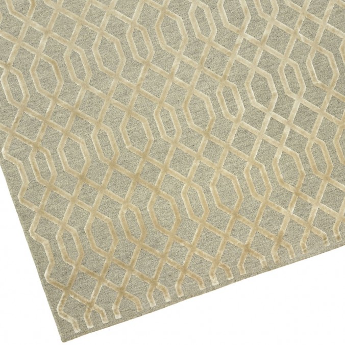 Alfombra DELICATO V lana y viscosa - varios tamaños