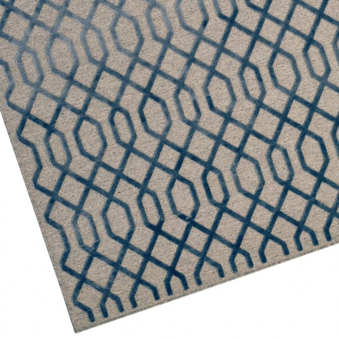 Alfombra DELICATO VIII lana y viscosa - varios tamaños