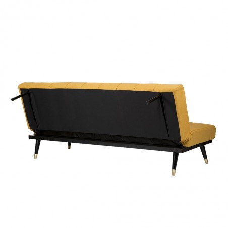 Sofá cama click-clack MOSTAZA 181x83x82h