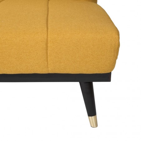 Sofá cama click-clack MOSTAZA 181x83x82h