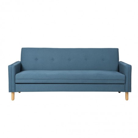 Sofá cama click-clack Nordic BLUE 201x84x84h