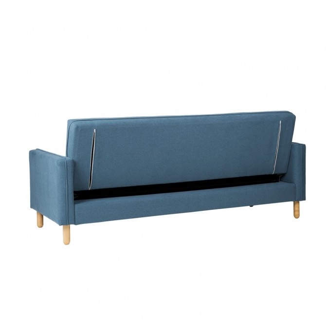 Sofá cama click-clack Nordic BLUE 201x84x84h