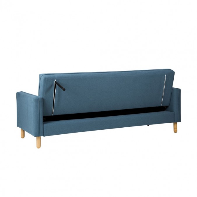 Sofá cama click-clack Nordic BLUE 201x84x84h
