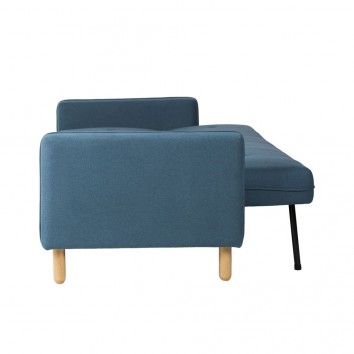 Sofá cama click-clack Nordic BLUE 201x84x84h 2