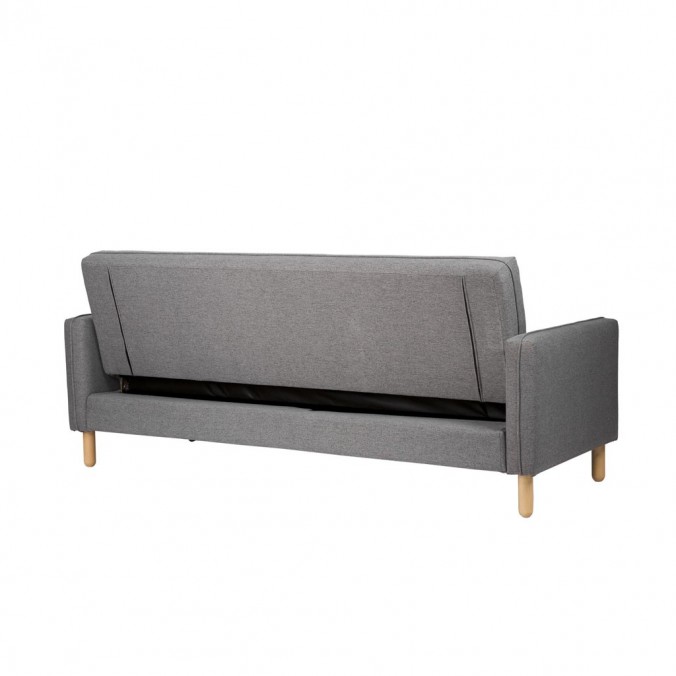 Sofá cama click-clack Nordic Grey 201x84x84h