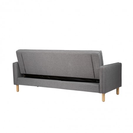 Sofá cama click-clack Nordic Grey 201x84x84h