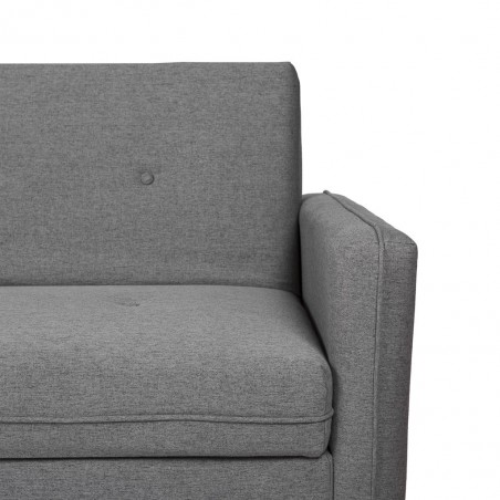 Sofá cama click-clack Nordic Grey 201x84x84h