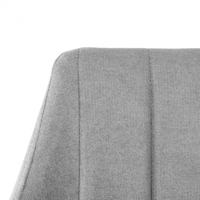 Sillón estilo Mid Century Grey Light 56x59x84h