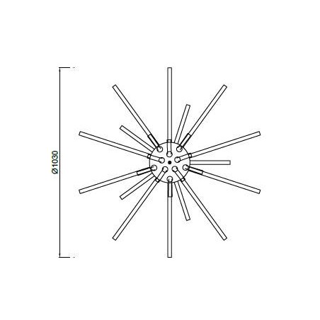 Lámpara techo led nur 