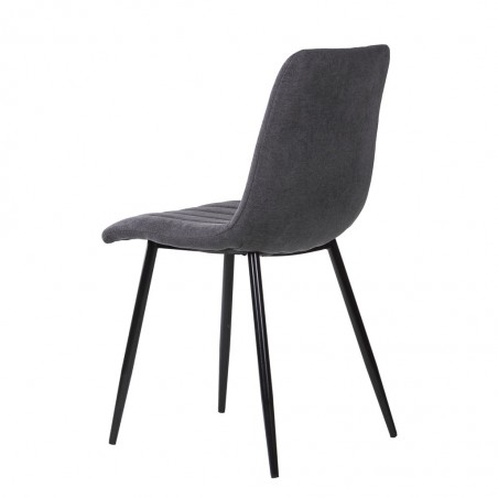 Silla XENA grey dark - 45x56x86h